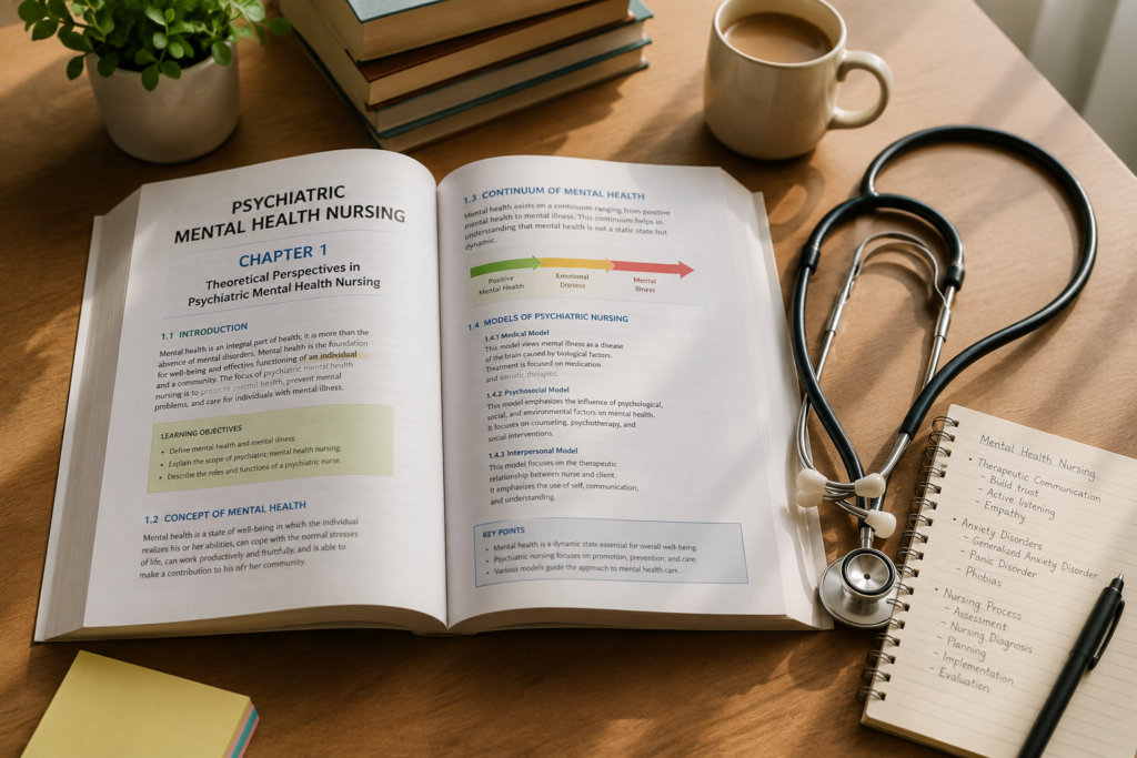 Psychiatric Mental Health Nursing Books